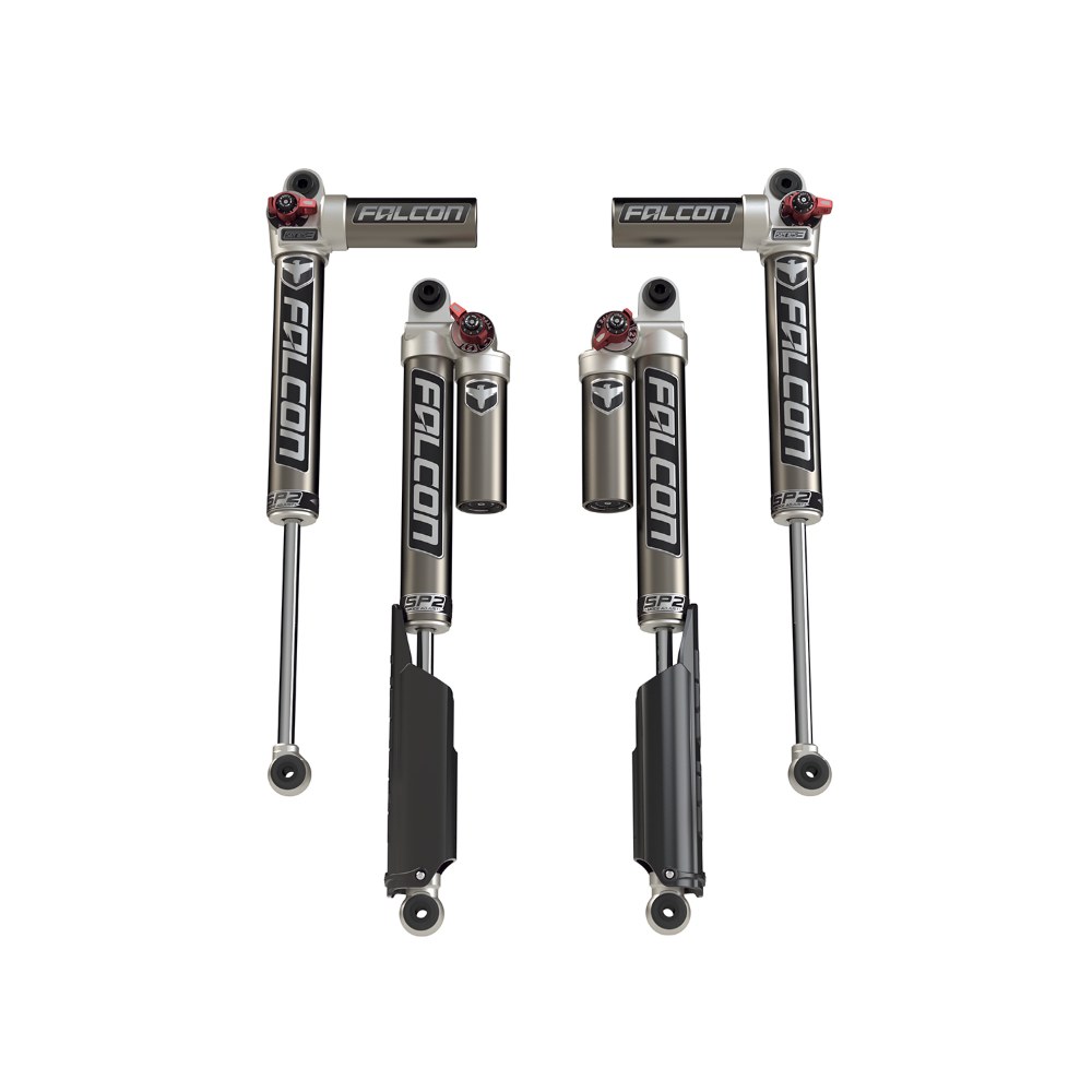 Kit amortizoare Falcon SP2 3.3 Fast Adjust Jeep Wrangler JL 4 uși (2.0L / 3.6L) lift 2-4.5” 11-02-33-400-200 Kit amortizoare Falcon SP2 3.3 Fast Adjust Jeep Wrangler JL 4 uși (2.0L / 3.6L) lift 2-4.5” 11-02-33-400-200