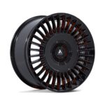 Jantă aliaj Asanti Black AB040 TIARA 20X9 5x112 / 5x114.3 GLOSS BLACK ET 35 CB 72.56 AB040BX20904635
