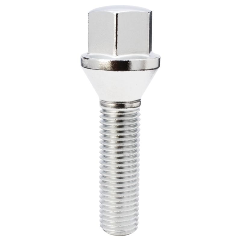 Șurub roată cap conic M12x1,5 filet 40 mm cheie 17 mm crom Gorilla 17013