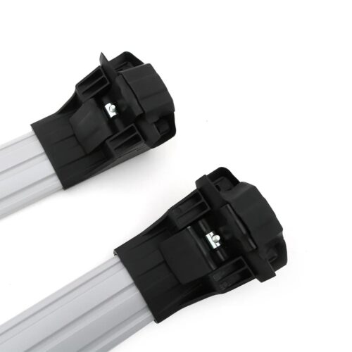 Bare transversale Omtec Elegance High V1 argintiu