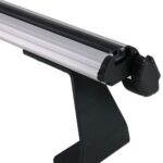 Bare transversale Omtec Heavy Duty argintiu