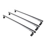 Bare transversale Volkswagen T7 Multivan din 2022 Omtec Heavy Duty Bold Bar 3 bare argintiu