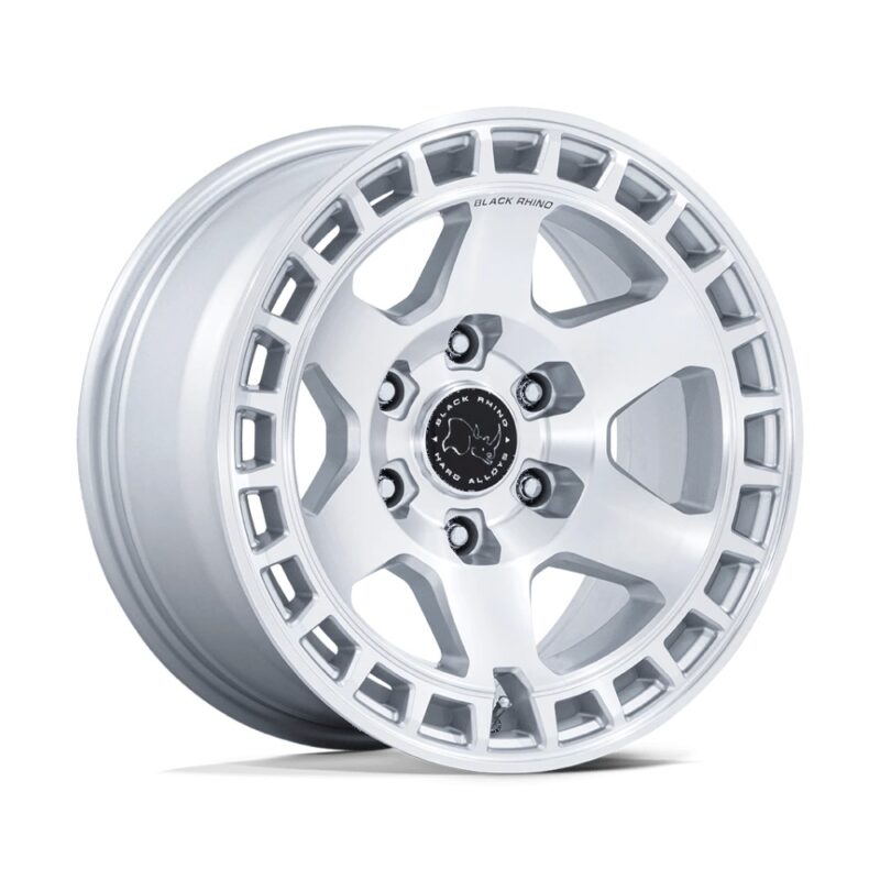 Jantă aliaj Black Rhino BR022 BAHARI 17X9 6x139.7 GLOSS SILVER W/ MACHINED FACE ET 40 CB 106.1 BR022SD17906840