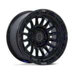 Jantă aliaj Black Rhino BR025 RIVAL 17X9 6x139.7 MATTE BLACK W/ GLOSS BLACK LIP ET -12 CB 106.1 BR025MB17906812N