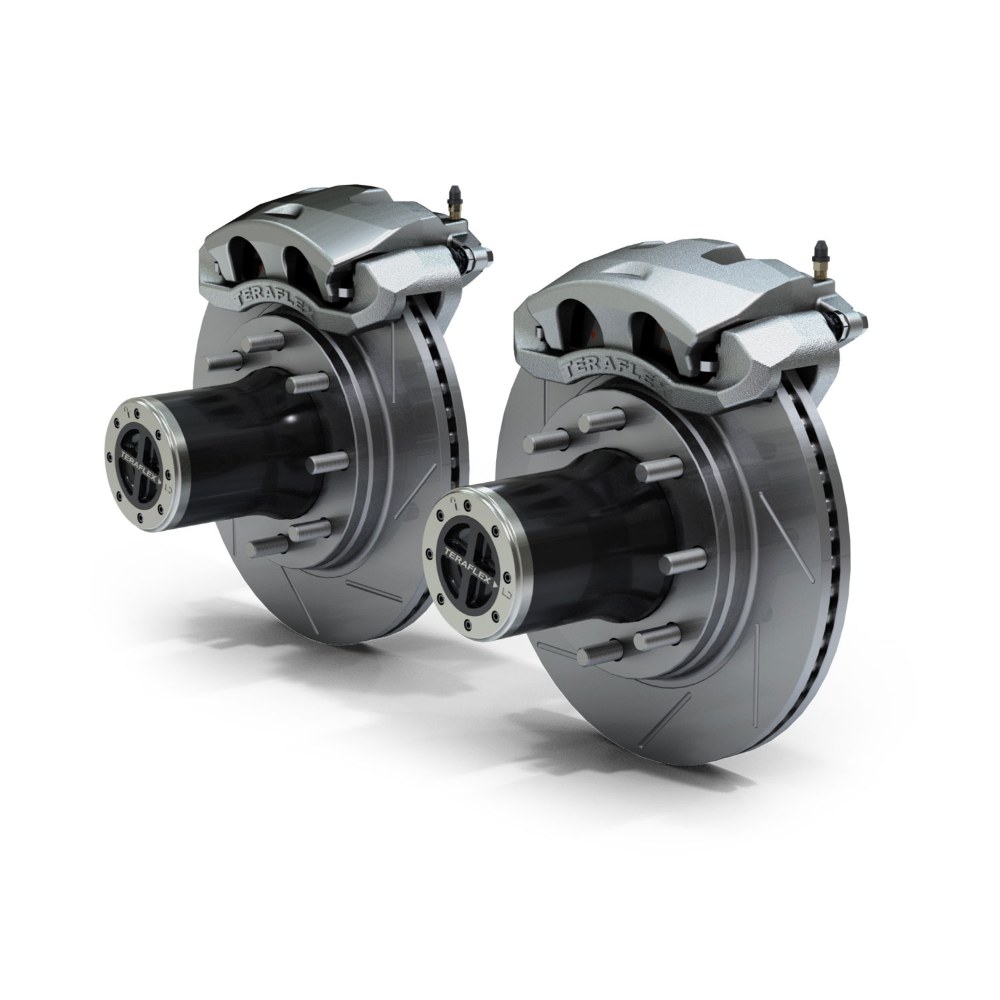 Kit butuci decuplabili 8 prezoane punte față Dana 30/44, Big Brake canelate Jeep Wrangler JK Teraflex 3034413 Kit butuci decuplabili 8 prezoane punte față Dana 30/44, Big Brake canelate Jeep Wrangler JK Teraflex 3034413