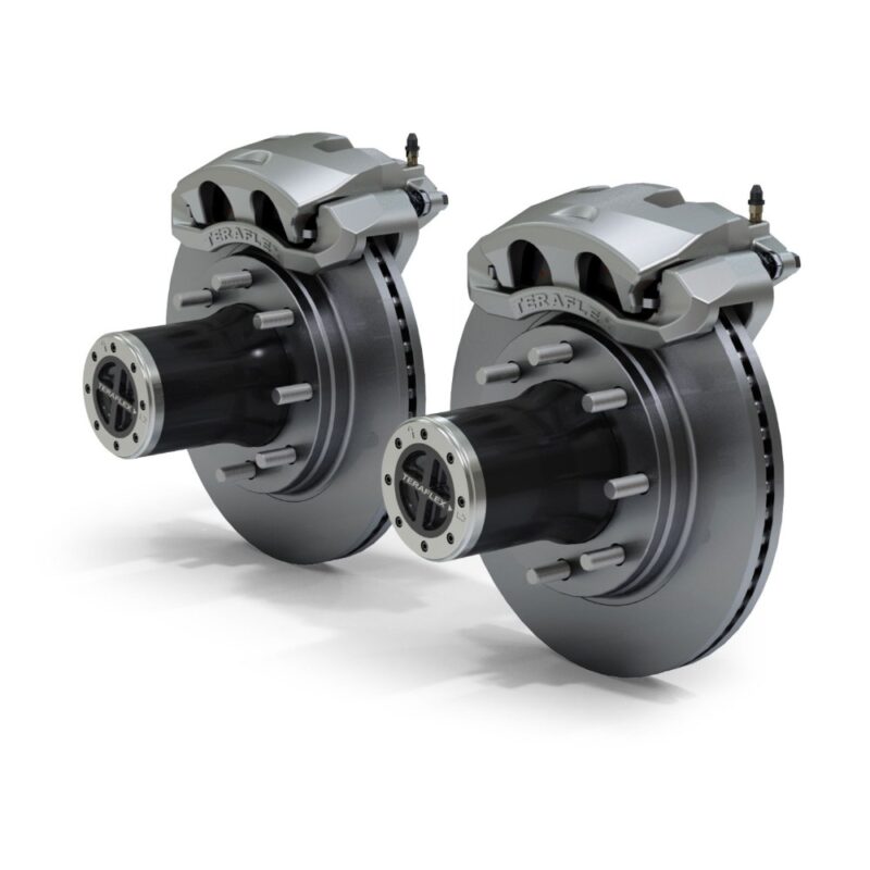 Kit butuci decuplabili 8 prezoane punte față Dana 30/44, Big Brake netede Jeep Wrangler JK Teraflex 3034412