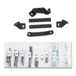Carenaje aparatoare noroi aluminiu fata Jeep Wrangler JL , 4XE, Gladiator JT - Rival 2D.2729.1 - imagine 4