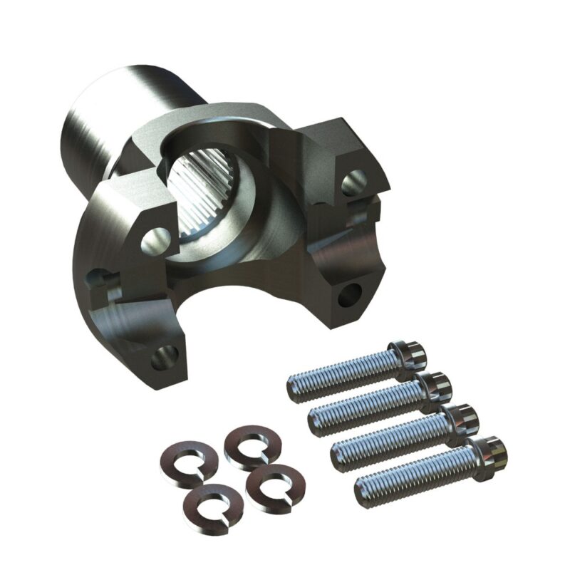 Kit conversie yoke cu bride U ieșire cutie de transfer Jeep Wrangler JK Teraflex 4949100