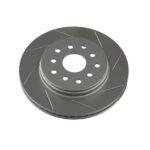 Disc frână față stânga 338 mm (13.3”) canelat ventilat Jeep Wrangler JK Teraflex 4303412