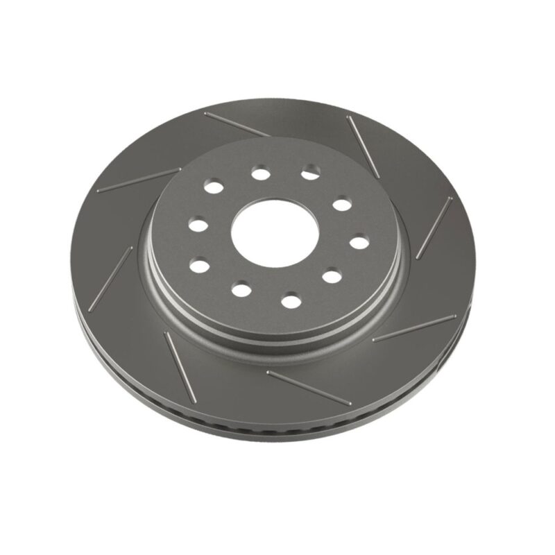 Disc frână față stânga 338 mm (13.3”) canelat ventilat Jeep Wrangler JK Teraflex 4303412