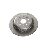 Disc frână spate dreapta 343 mm (13.5”) canelat Jeep Wrangler JK Teraflex 4304411