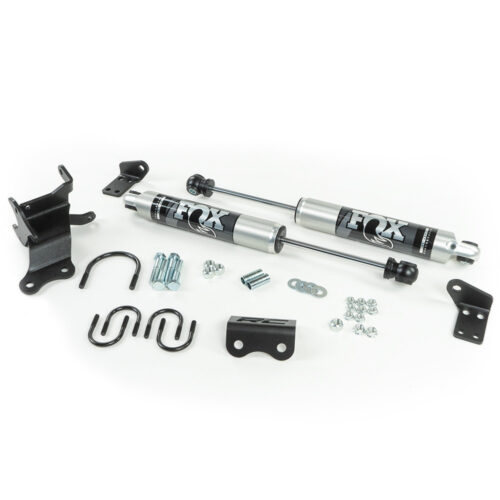 Amortizor de direcție dublu 2.0 Performance IFP Jeep Wrangler JL din 2018 și Gladiator JT din 2020 FOX 87304