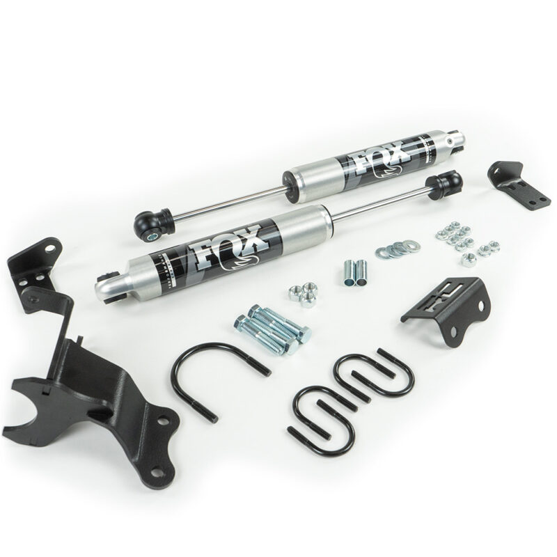 Amortizor de direcție dublu 2.0 Performance IFP Jeep Wrangler JL din 2018 și Gladiator JT din 2020 FOX 87304