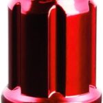 Piuliță roată spline duplex M14x1,5 roșu Gorilla 26148RD