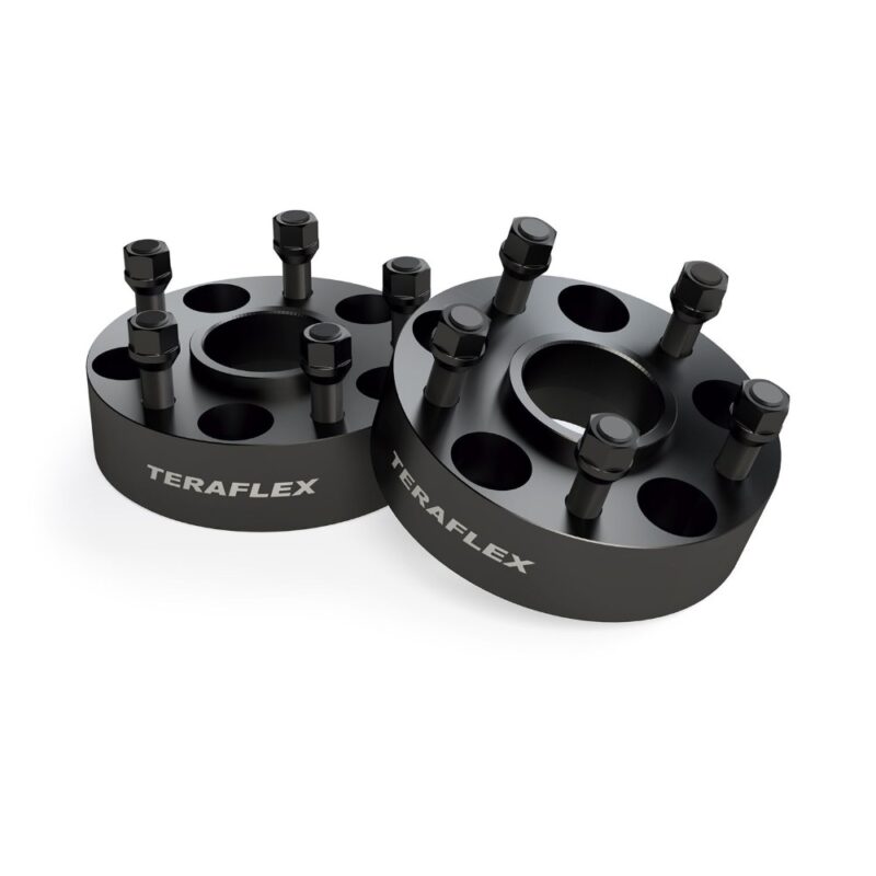 Flanșe distanțiere 1.75” (44,45 mm) 5x5” pereche Jeep Wrangler JL și Gladiator JT Teraflex 1057000