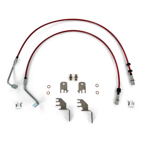 Furtune frână față HD 36” Jeep Wrangler JL și Gladiator JT etrier cu 1 piston lift 0-5” Clayton Off Road COR-1309101