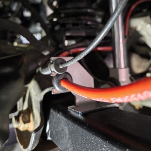 Furtune frână față HD 36” Jeep Wrangler JL și Gladiator JT etrier cu 2 pistoane lift 0-5” Clayton Off Road COR-1309100