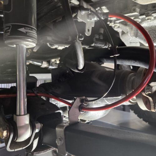 Furtune frână față HD 36” Jeep Wrangler JL și Gladiator JT etrier cu 2 pistoane lift 0-5” Clayton Off Road COR-1309100