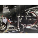 Furtune frână față HD 36” Jeep Wrangler JL și Gladiator JT etrier cu 2 pistoane lift 0-5” Clayton Off Road COR-1309100
