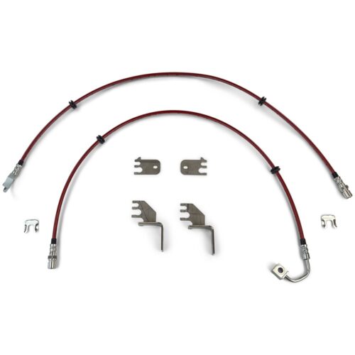 Furtune frână față HD 36” Jeep Wrangler JL și Gladiator JT etrier cu 2 pistoane lift 0-5” Clayton Off Road COR-1309100
