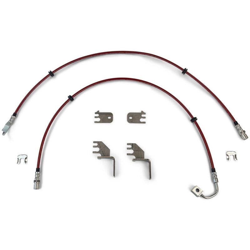 Furtune frână față HD 36” Jeep Wrangler JL și Gladiator JT etrier cu 2 pistoane lift 0-5” Clayton Off Road COR-1309100