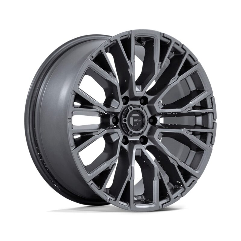 Jantă aliaj Fuel D848 REBAR 20X9 6x135 MATTE GUNMETAL ET 20 CB 87.1 D84820908957