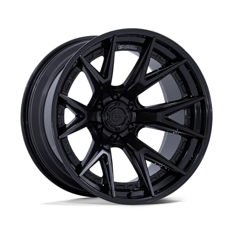 Jantă aliaj Fuel FC402 CATALYST 20X9 6x135 MATTE BLACK W/ GLOSS BLACK LIP ET 20 CB 87.1 FC402MX20906320