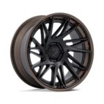 Jantă aliaj Fuel FC405 DYNAMO 20X9 6x139.7 MATTE BLACK W/ GLOSS BRONZE LIP ET 1 CB 106.1 FC405MZ20906801