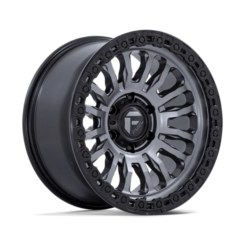 Jantă aliaj Fuel FC857 RINCON 20X9 6x139.7 MATTE GUNMETAL W/ MATTE BLACK LIP ET 1 CB 106.1 FC857AB20906801