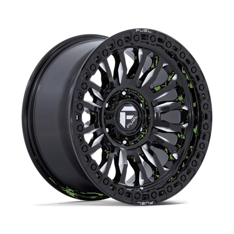 Jantă aliaj Fuel FC857 RINCON 20X9 6x139.7 GLOSS BLACK MILLED ET 20 CB 106.1 FC857BE20906820