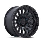 Jantă aliaj Fuel FC857 RINCON 17X9 6x139.7 MATTE BLACK W/ GLOSS BLACK LIP ET 25 CB 106.1 FC857MB17906825