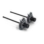 Kit full-float 8 prezoane punte spate Tera CRD60 tub 3” discuri canelate Jeep Wrangler JK Teraflex 3063400