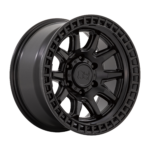 Jantă aliaj Black Rhino 001 CALICO 17X8.5 6x139.7 MATTE BLACK ET 0 CB 106.1 BR001MX17856800