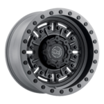 Jantă aliaj Black Rhino ABRAMS 17X9.5 8x165.1 TEXTURED MATTE GUNMETAL ET -18 CB 122.4 1795ABR-88165G22