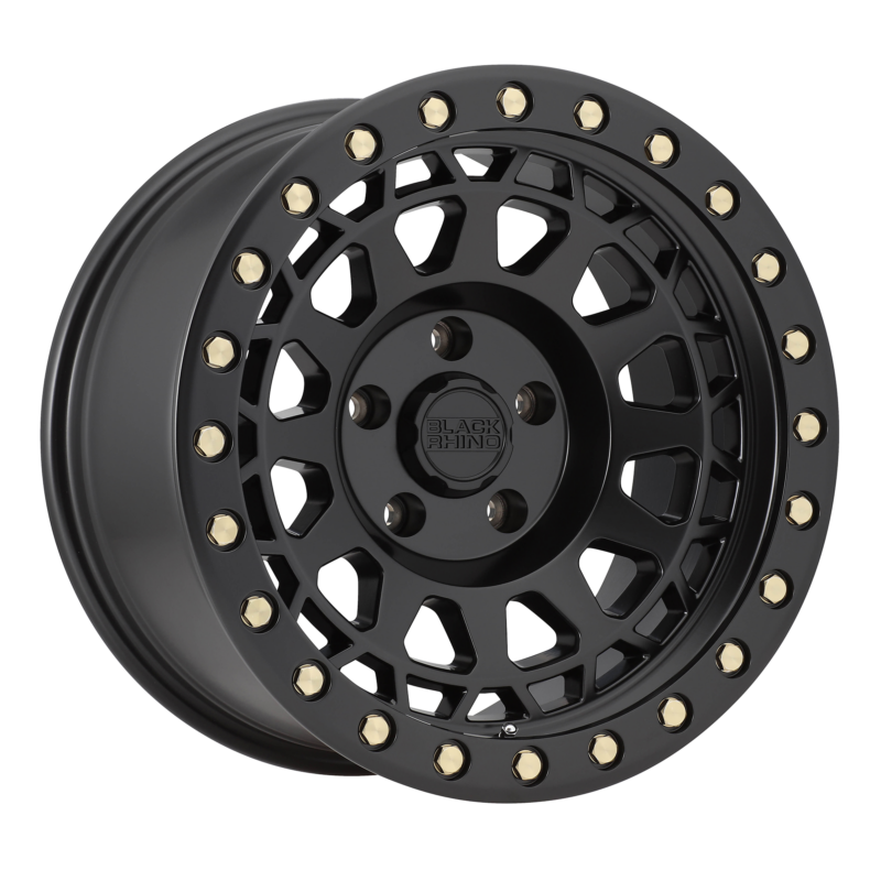 Jantă aliaj Black Rhino PRIMM 17X9 6x139.7 MATTE BLACK W/ BRASS BOLTS ET 0 CB 112.1 1790PRM006140M12