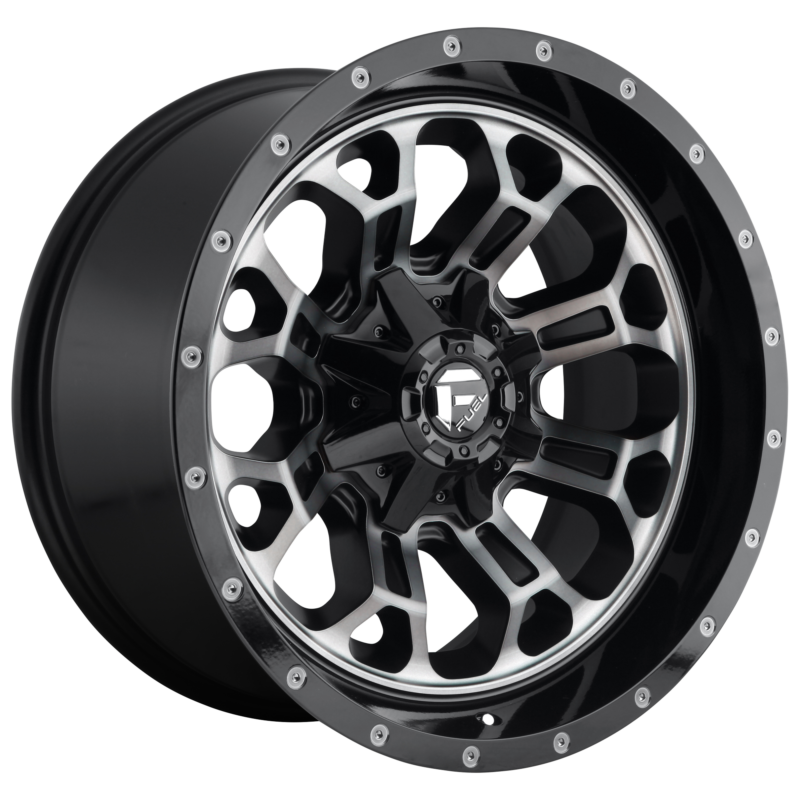 Jantă aliaj Fuel D561 CRUSH 20X9 6x135 / 6x139.7 GLOSS MACHINED DOUBLE DARK TINT ET 19 CB 106.1 D56120909856