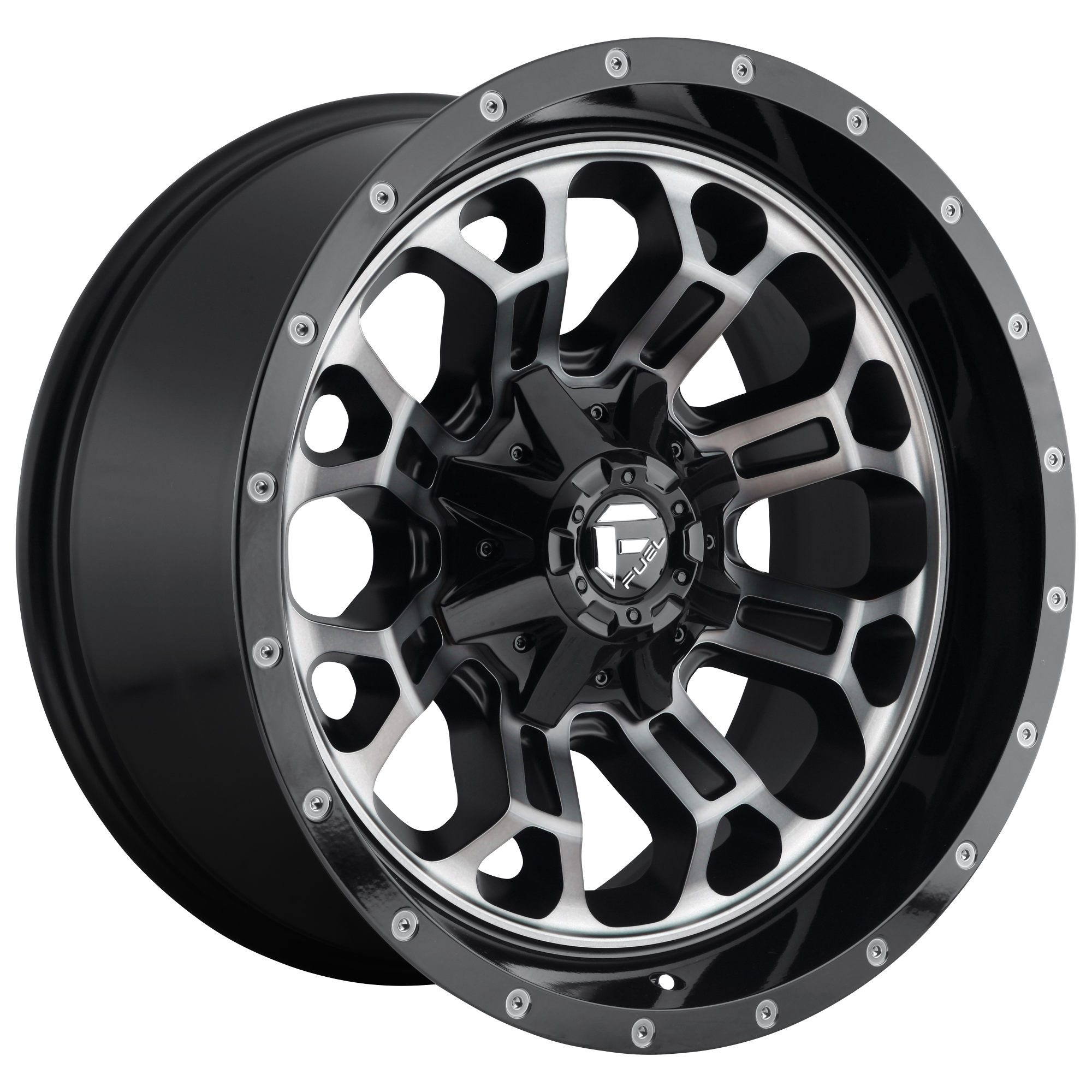 hD561.png Jantă aliaj Fuel D561 CRUSH 20X9 6x135 / 6x139.7 GLOSS MACHINED DOUBLE DARK TINT ET 19 CB 106.1 D56120909856