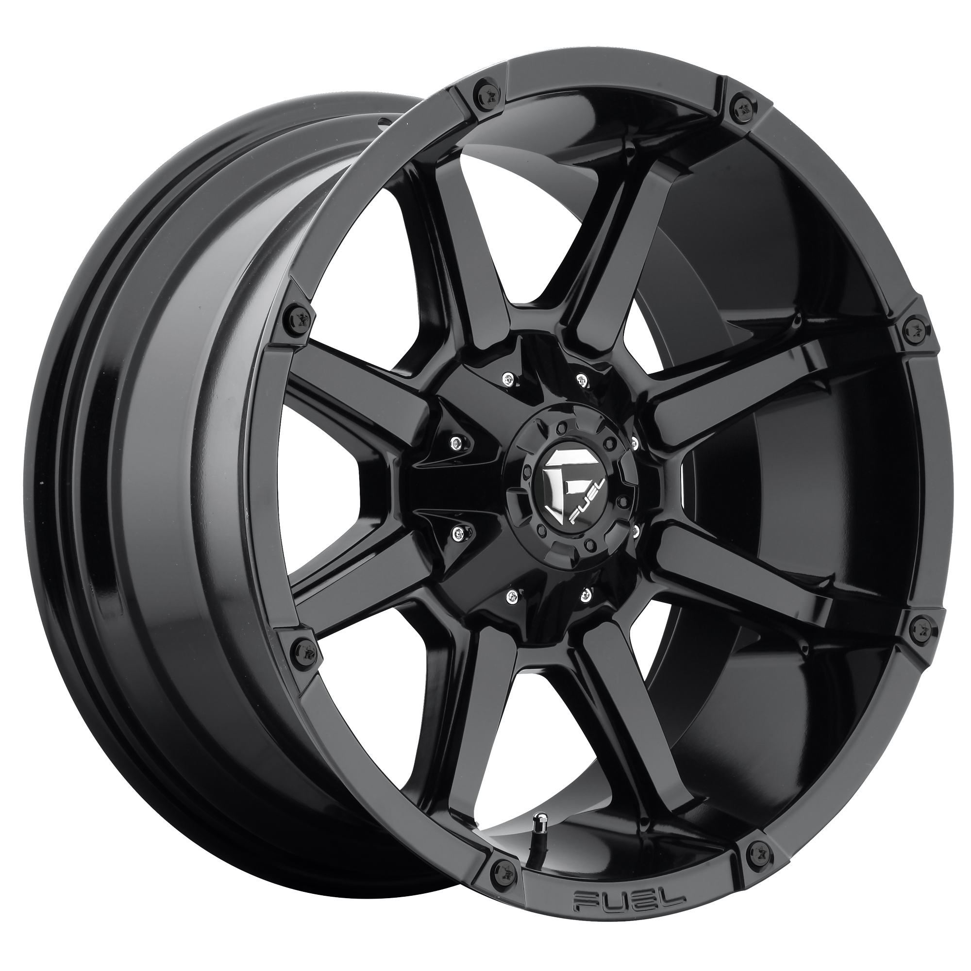hD575.png Jantă aliaj Fuel D575 COUPLER 18X9 6x135 / 6x139.7 GLOSS BLACK ET 19 CB 106.1 D57518909856