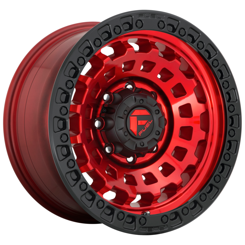 Jantă aliaj Fuel D632 ZEPHYR 17X9 6x139.7 CANDY RED W/ BLACK BEAD RING ET 1 CB 106.1 D63217908450