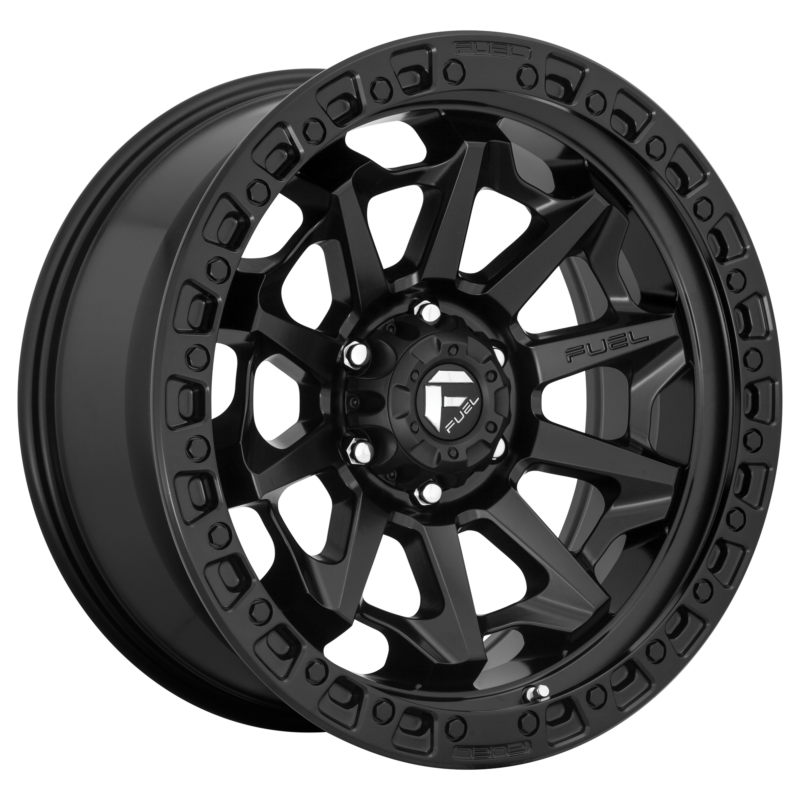 Jantă aliaj Fuel D694 COVERT 18X9 6x139.7 MATTE BLACK ET 20 CB 106.1 D69418908457