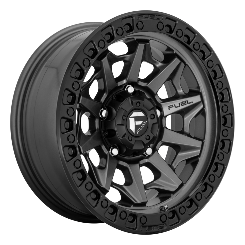 Jantă aliaj Fuel D716 COVERT 18X9 8x170 MATTE GUNMETAL BLACK BEAD RING ET 20 CB 125.1 D71618901757