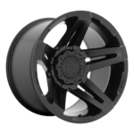 Jantă aliaj Fuel D763 SFJ 20X9 6x135 / 6x139.7 MATTE BLACK ET 1 CB 106.1 D76320909850