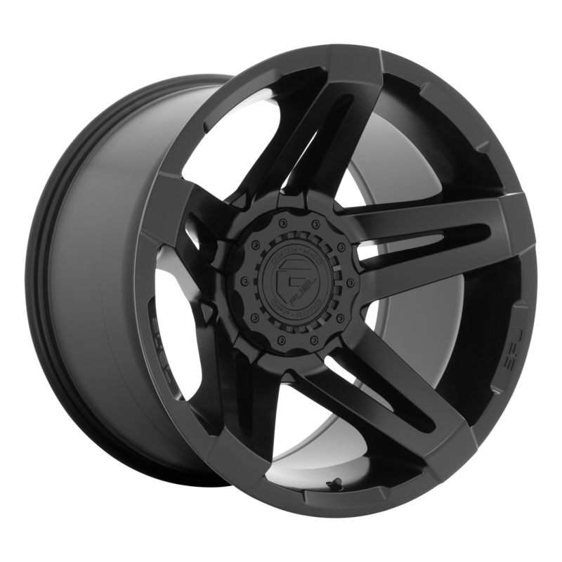 Jantă aliaj Fuel D763 SFJ 20X9 6x135 / 6x139.7 MATTE BLACK ET 1 CB 106.1 D76320909850