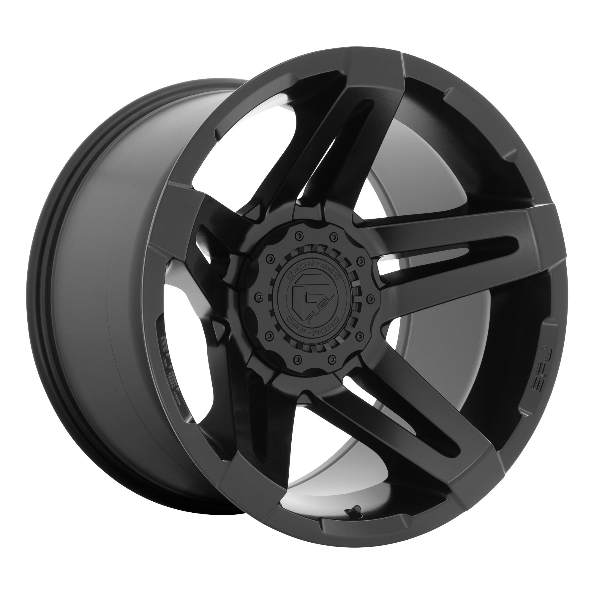 hD763.png Jantă aliaj Fuel D763 SFJ 20X9 6x135 / 6x139.7 MATTE BLACK ET 1 CB 106.1 D76320909850