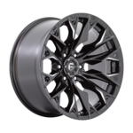 Jantă aliaj Fuel D803 FLAME 20X9 8x180 GLOSS BLACK MILLED ET 20 CB 124.2 D80320901857