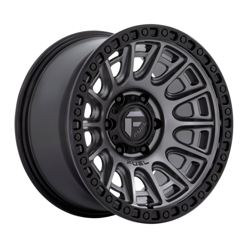 Jantă aliaj Fuel D835 CYCLE 20X9 6x139.7 MATTE GUNMETAL W/ BLACK RING ET 1 CB 106.1 D83520908450