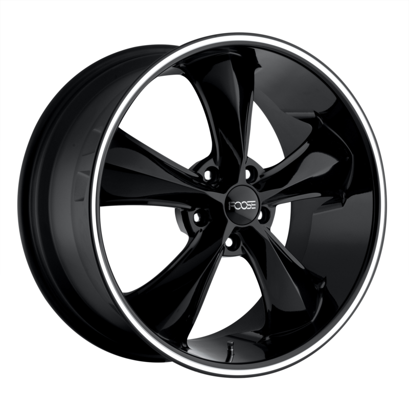 Jantă aliaj Foose F104 LEGEND 18X8 5x114.3 GLOSS BLACK MILLED ET 1 CB 72.56 F10418806545