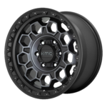 Jantă aliaj KMC KM545 TREK 17X9 5x127 SATIN BLACK W/ GRAY TINT ET 18 CB 71.5 KM54579050418