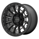 Jantă aliaj KMC KM547 CARNAGE 17X9 6x139.7 SATIN BLACK W/ GRAY TINT ET -12 CB 106.1 KM54779068412N
