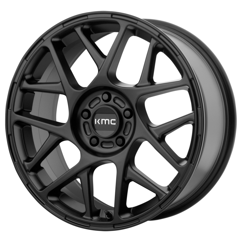 Jantă aliaj KMC KM708 BULLY 17X8 5x110 SATIN BLACK ET 38 CB 72.56 KM70878042738